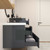 MOB 50" Modern Wall-Mounted Floating Bathroom Vanity with 20" Side Storage Cabinet & Reinforced Acrylic Sink Top