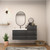 MOB 50" Modern Wall-Mounted Floating Bathroom Vanity with 20" Side Storage Cabinet & Reinforced Acrylic Sink Top