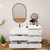 MOB 50" Modern Wall-Mounted Floating Bathroom Vanity with 20" Side Storage Cabinet & Reinforced Acrylic Sink Top