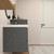 MOB 50" Modern Wall-Mounted Floating Bathroom Vanity with 20" Side Storage Cabinet & Reinforced Acrylic Sink Top