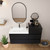 MOB 50" Modern Wall-Mounted Floating Bathroom Vanity with 20" Side Storage Cabinet & Reinforced Acrylic Sink Top
