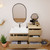 MOB 50" Modern Wall-Mounted Floating Bathroom Vanity with 20" Side Storage Cabinet & Reinforced Acrylic Sink Top