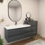 MOB 62" Modern Wall-Mounted Floating Bathroom Vanity with 20" Side Storage Cabinet & Reinforced Acrylic Sink Top