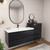 MOB 62" Modern Wall-Mounted Floating Bathroom Vanity with 20" Side Storage Cabinet & Reinforced Acrylic Sink Top