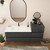 MOB 62" Modern Wall-Mounted Floating Bathroom Vanity with 20" Side Storage Cabinet & Reinforced Acrylic Sink Top