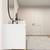 MOB 116" Modern Wall-Mounted Floating Double Sink Bathroom Vanity with 20" Center Storage Cabinet & Reinforced Acrylic Sink Tops