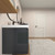 MOB 80" Modern Wall-Mounted Floating Double Sink Bathroom Vanity with 20" Side Storage Cabinet & Reinforced Acrylic Sink Top