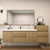 MOB 80" Modern Wall-Mounted Floating Single Sink Bathroom Vanity with 20" Side Storage Cabinet & Reinforced Acrylic Sink Top