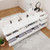 MOB 92" Modern Wall-Mounted Floating Double Sink Bathroom Vanity with 20" Side Storage Cabinet & Reinforced Acrylic Sink Top