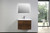 Moreno MOB 30" Rose Wood Wall Mounted Modern Bathroom Vanity with Reeinforced Acrylic Sink