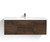 MORENO MOB 60" SINGLE SINK ROSEWOOD WALL MOUNTED MODERN BATHROOM VANITY WITH REINFORCED ACRYLIC SINK