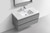 MORENO MOB 42" CONCRETE GREY WALL MOUNTED MODERN BATHROOM VANITY WITH REEINFORCED ACRYLIC SINK