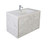 Molly 42" Marble Grey Wall Mounted Modern Vanity