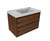 Molly 42" Rosewood Wall Mounted Modern Vanity