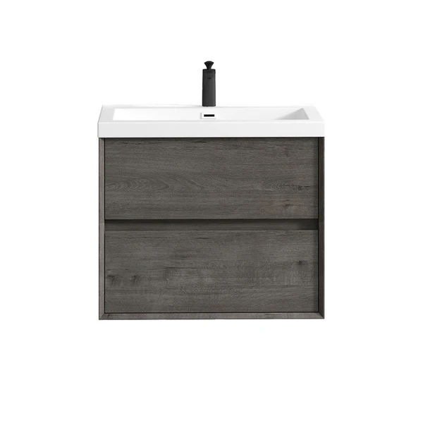 SLIM 30" Wall Mounted Modern Bathroom Vanity