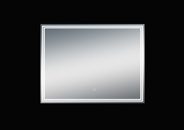 Luna 40'' Polished Edge Back-lit LED Mirror (30''Height)