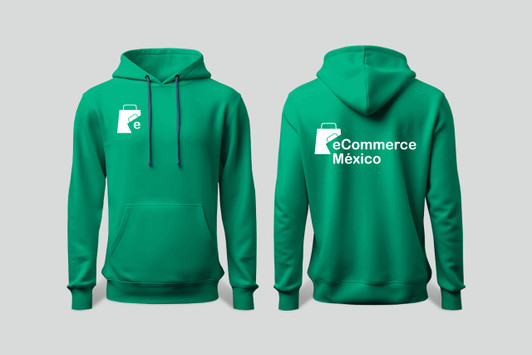 Hoodie Verde de eCommerce Mexico Hoodie Verde de eCommerce Mexico