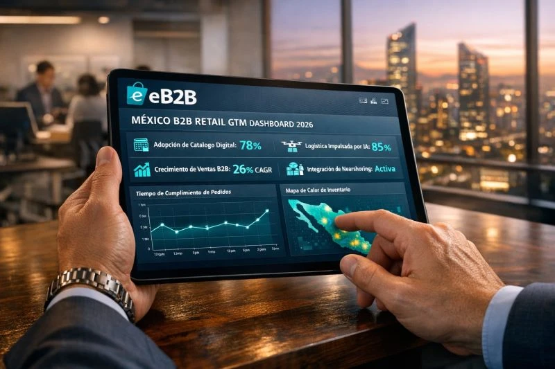 2026 la brecha entre los líderes y los rezagados del Retail B2B en México