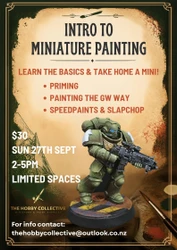 Upcoming beginner painting class 27th Sept