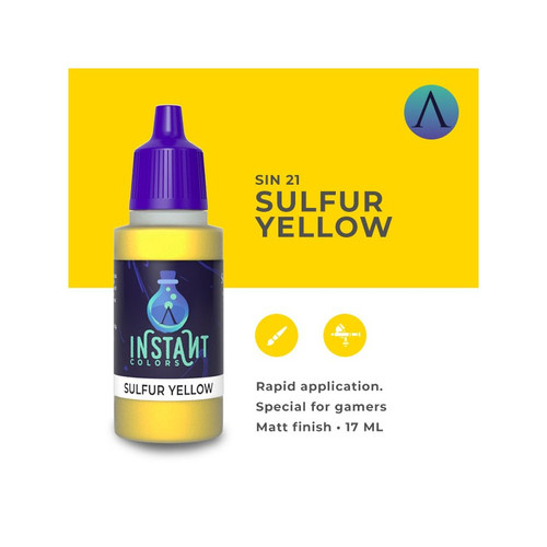 Scale 75 -  Instant Color - Sulfur Yellow 17ml