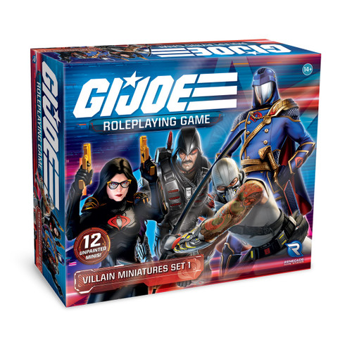 G.I. Joe - RPG Villain Miniatures Set 1