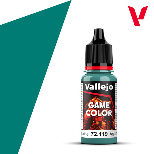 Vallejo Game Colour  - 72.119 Aquamarine - 18ml