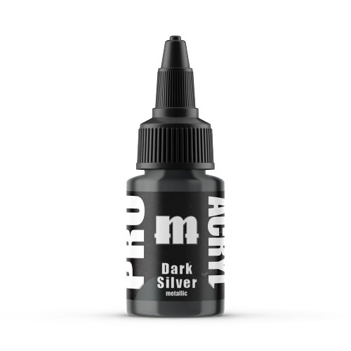 Monument Pro Acryl - Metallic - Dark Silver - 22ml