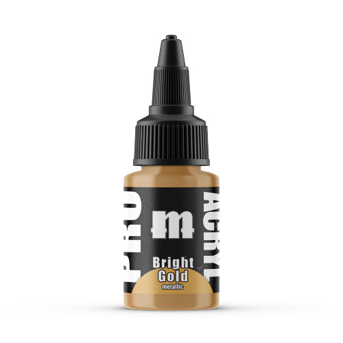 Monument Pro Acryl - Metallic - Bright Gold - 22ml