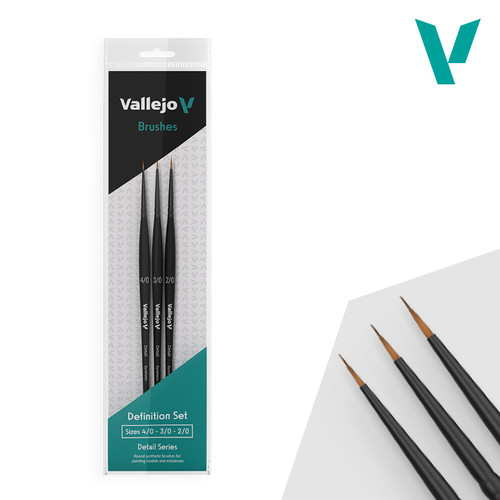 Vallejo - Detail Round Synthetic - Definition Set