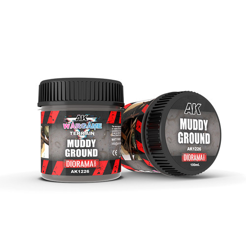 AK Interactive - Wargame Terrain - Muddy Ground 100ml