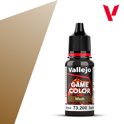 Vallejo Game Colour - Wash - Sepia - 18ml