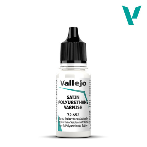Vallejo Game Colour - Satin Polyurethane Varnish - 18ml