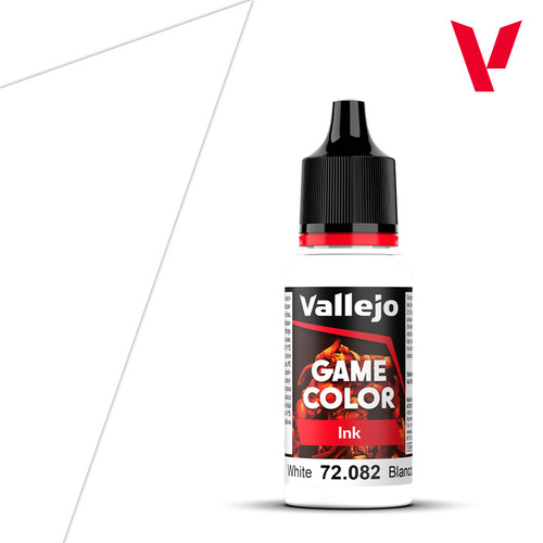 Vallejo Game Colour - Ink - White  - 18ml