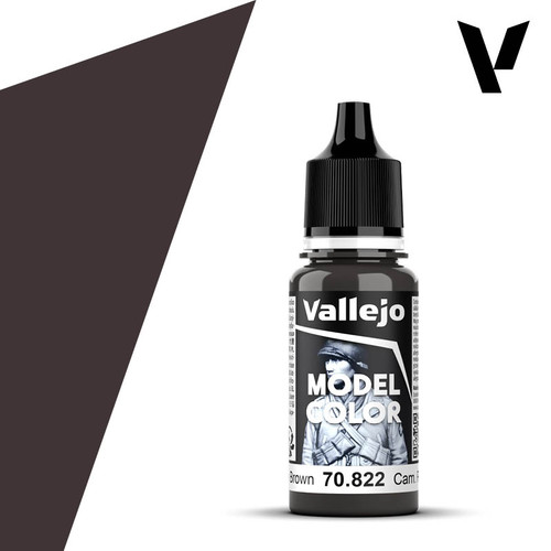 Vallejo Model Color - Camouflage Black Brown 18ml