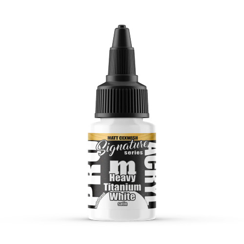 Monument Pro Acryl - Matt Cexwish Heavy Titanium White - 22ml
