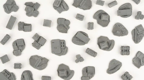 Gamers Grass - Basing Bits - Spaceship Corridor