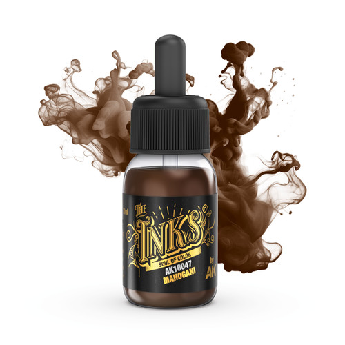 AK Interactive - The Inks - Mahogani - 30ml