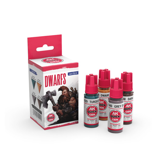 AK Interactive - Quick Gen - Dwarfs set