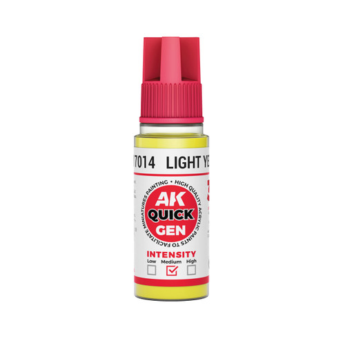 AK Interactive - Quick Gen - Light Yellow 18ml