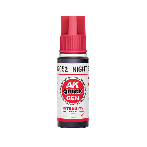 AK Interactive - Quick Gen - Night Black 18ml