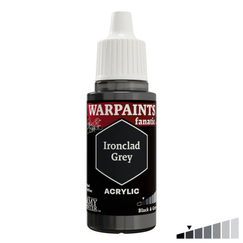 Army Painter - Warpaints Fanatic - John Blanche - Ironclad Grey