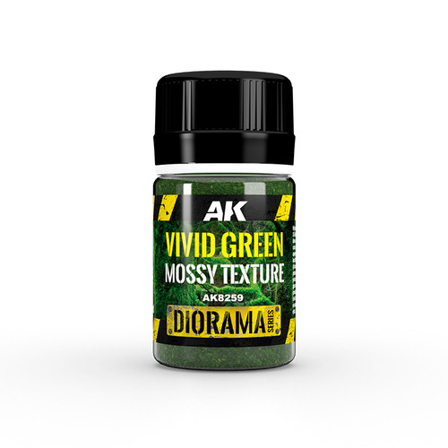 AK Interactive - Diorama - Vivid Green Mossy Texture 35ml