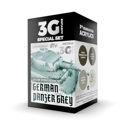 AK Interactive 3Gen - German Panzer Grey Modulation set