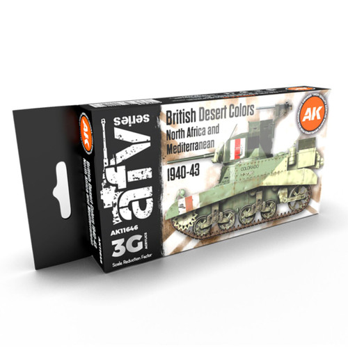 AK Interactive - AFV - British Desert Colours