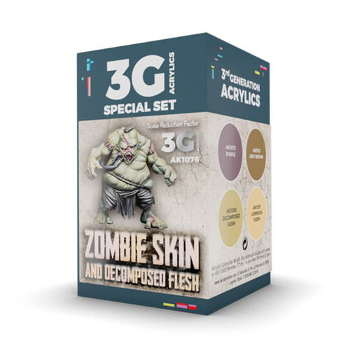 AK Interactive 3Gen - Wargame Set - Zombie Skin