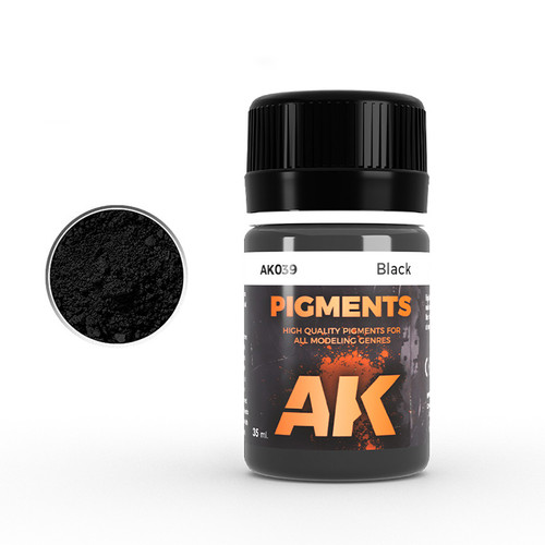 AK Interactive - Pigments - Black 35ml