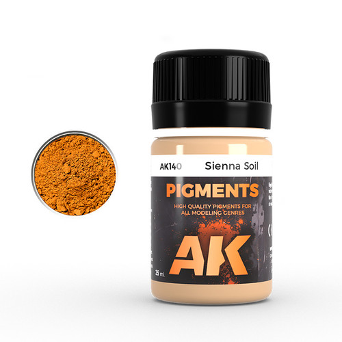 AK Interactive - Pigments - Sienna Soil 35ml