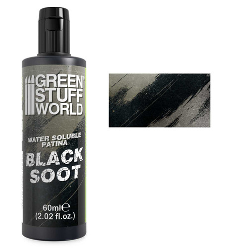 GSW - Water soluble patina - BLACK SOOT 60ml