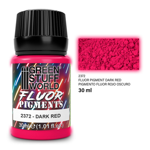 GSW - Fluor Pigments - Dark Red 30ml