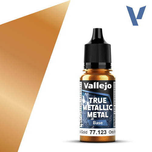 Vallejo True Metallic Metal - Imperial Gold (Base)